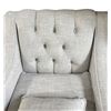 Image 2 : Light Grey Armchair, W55"