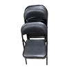 Image 1 : 4-Pcs Black Folding Chairs