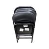 Image 3 : 4-Pcs Black Folding Chairs