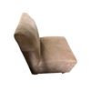 Image 2 : Beige Upholstered Armless Chair - some minor pilling