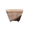 Image 3 : Beige Upholstered Armless Chair - some minor pilling