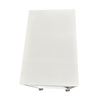 Image 3 : White Mobile Storage Cabinet, H21" x W12.5" x D19.5