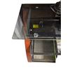 Image 2 : TV Glass Cabinet with Integrated Mount and Glass Shelving, W60"
