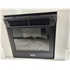 Image 2 : White Electric Fireplace (Sunbeam FL18-R), Overall H39" x W39" x 13" - Untested