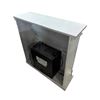 Image 3 : White Electric Fireplace (Sunbeam FL18-R), Overall H39" x W39" x 13" - Untested