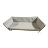 Image 1 : Metal Frame Outdoor Sofa, W66"