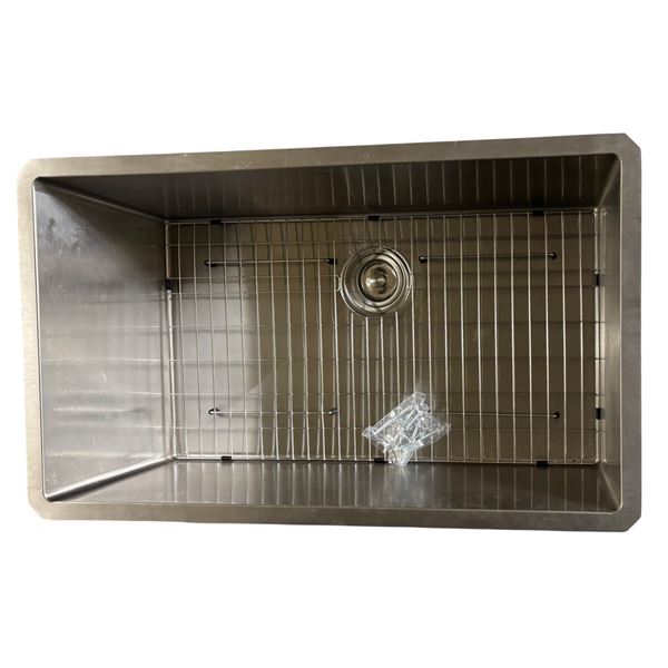 Stainless Steel Kitchen Sink, Approx. 32" x 19"