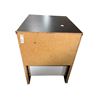 Image 4 : Pair of Dark Brown Nightstands, W15.5" Each
