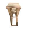Image 3 : 3-Tier Wooden Plant Stand, Approx. H36" x W35" x D12"