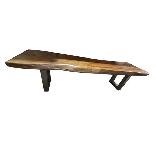 Live Edge Wood Bench, Approx. W68" x 18"