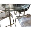 Image 4 : Round Glass Dining Table with 4 Matching Chairs