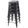 Image 1 : New - Set of 4 - Amazon Basics 24" Metal Bar Stools