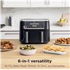 Image 1 : BNIB - Ninja Foodi Smart Xl 2 Basket Air Fryer - 10 Quart Capacity - RV: $270