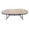 Image 1 : Stone Top Patio Table (78x42x29)