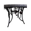 Image 4 : Stone Top Patio Table (78x42x29)