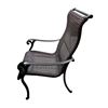 Image 2 : Group of 4 Rattan Patio Chairs