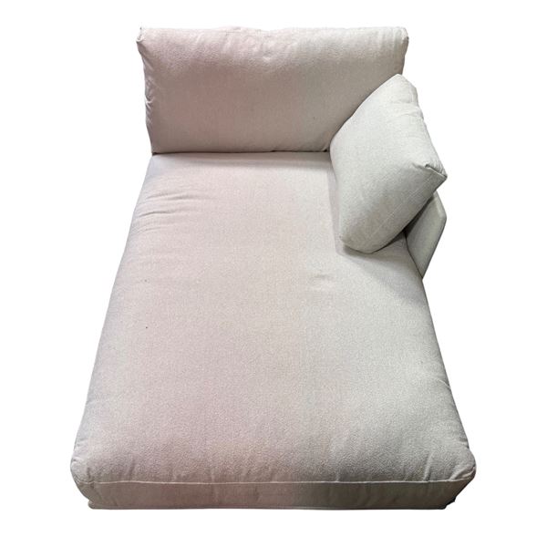 Modern Textured Fabric Modular Chaise (Approx. 5ft W)