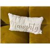 Image 3 : Modern Glam Mustard Yellow / Gold Velvet 2-Cushion Sofa Couch w/ Matching Throw Pillows