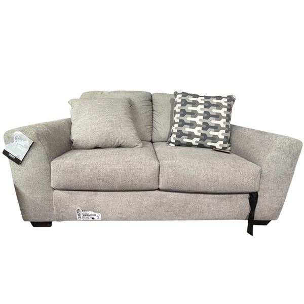 Grey Sofa w/Matching Pillows