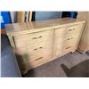 Image 2 : Light Wood 3 Tier Dresser (56.5x19x33)