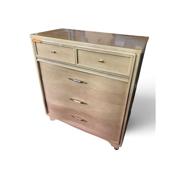 Light Wood 4 Tier Dresser (38.5x19.5x43)