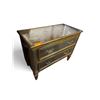 Image 1 : Gold / Gilt 2-Drawer Commode / Chest (43x20.5x34)