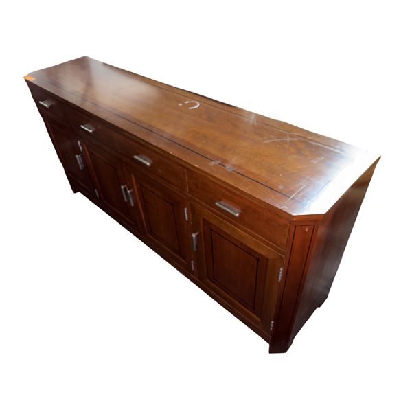 Amber Wood Dresser (74x17x34)