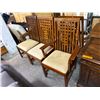 Image 3 : Group of 6 Dining Chairs