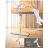 Image 3 : BNIB SAIJI X-Large Adjustable Laptop Table Grey, RV: $99 (Model HL50), 27.5" x 19.6"