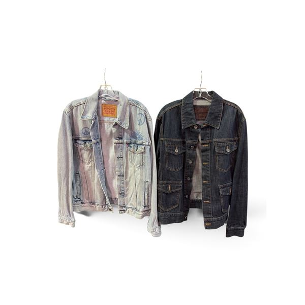 2-Pcs Lot: Levi's & Zara Men Denim Jackets