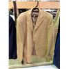 Image 2 : 2-Pcs Lot: Louis Vuitton Beige Linen Blazer and Le Chateau Navy Blue Blazer (Size L)
