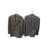Image 1 : 2-Pcs Lot: Ermenegildo Zegna Pinstripe Blazer and Gianni Versace Blazer (Size L)