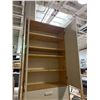 Image 3 : Modern Scandinavian 2-Door Wardrobe Armoire with 2 Drawers & Bottom Shelf (38x16x82.5)