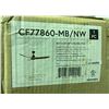 Image 4 : BNIB - Kuzco Baylor 60" Ceiling Fan, Black, RV: $1134 (Model CF77860-MB/NW)