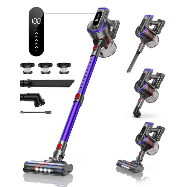 Inteture Cordless Vacuum JR400 - Open Box Return (Tested)