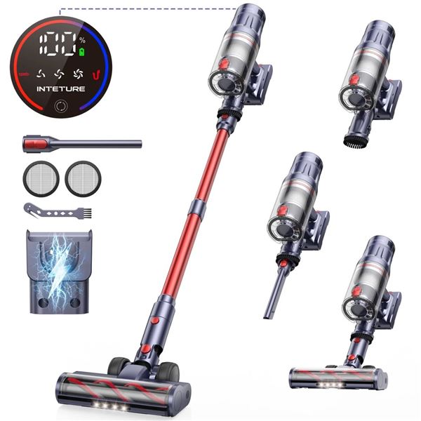 Inteture Cordless Vacuum BP20, RV: 209.99 - Open Box Return (Tested)