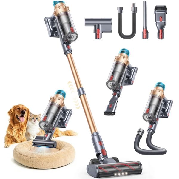 Smoture Cordless Stick Vacuum Cleaner VAC01 - Open Box Return (Tested)