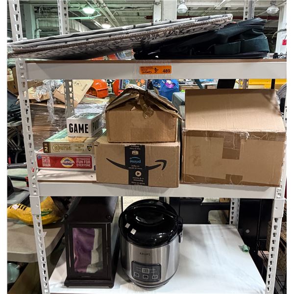 Group of Misc - Board Games, Ankle Weights, Cordless Vac, Etc.