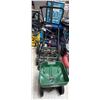 Image 1 : Scotts Turf Builder Walk-Behind Broadcast Lawn Spreader & Group of Tools - Saw, Level Meters, Etc. &