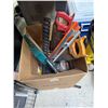 Image 3 : Scotts Turf Builder Walk-Behind Broadcast Lawn Spreader & Group of Tools - Saw, Level Meters, Etc. &