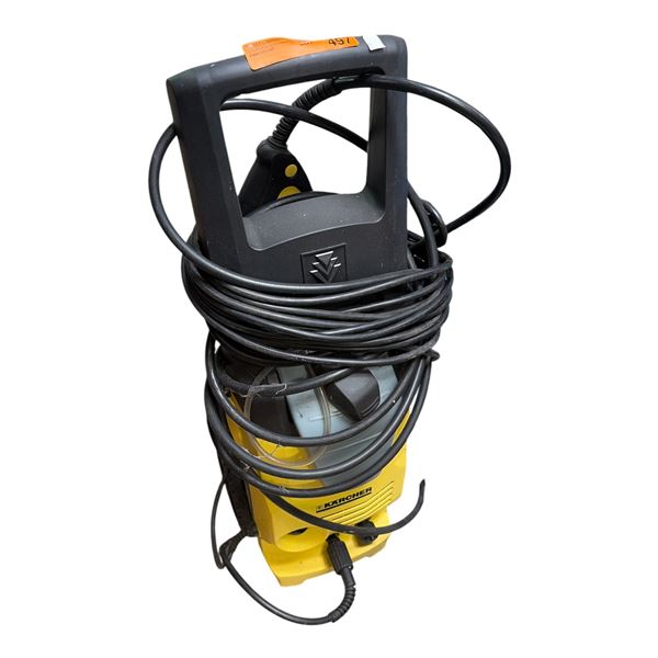 Karcher Electric Portable High-Pressure Washer with Hose & Power Cable