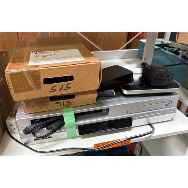 Group of Misc - Digital Cinema Progressive, TV Pad, Misc Electronics, Etc.