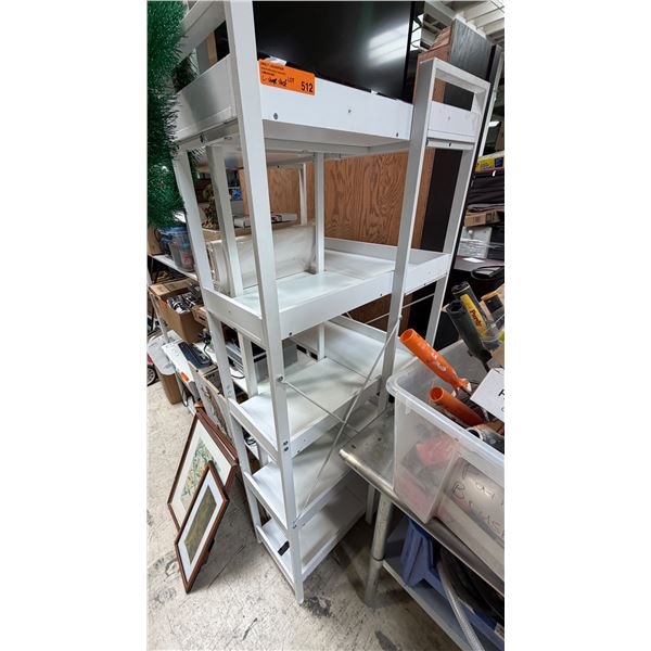 White L Shape Shelf