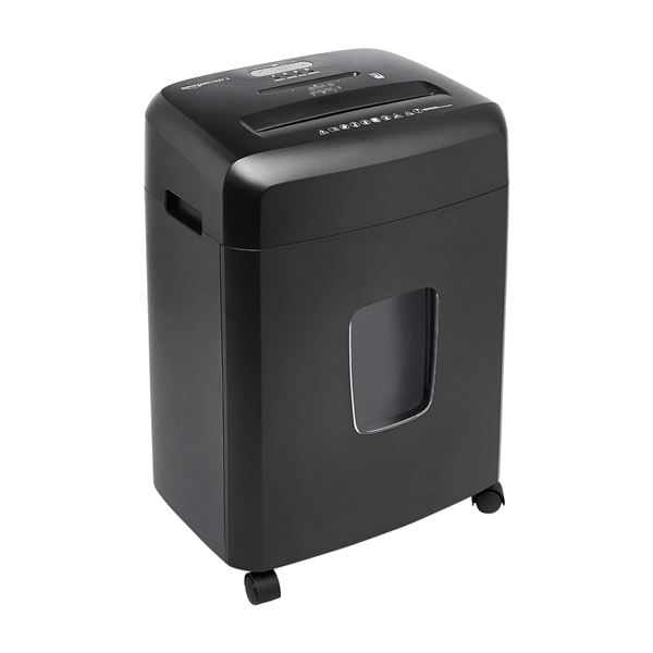 Amazonbasics 15-Sheet Paper Shredder in Box