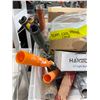 Image 3 : Painting / Supplies Tote & Bin of Assorted Hoses