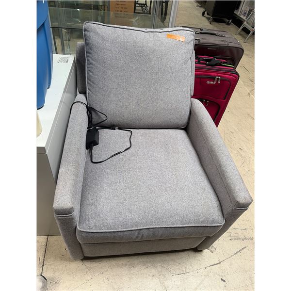 Grey Reclining Chair