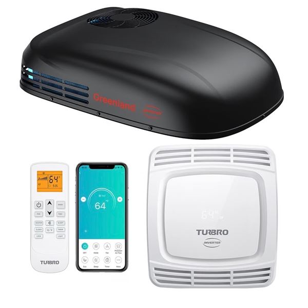 Open Box  Turbo RV Air Conditioner (Outdoor Unit)
