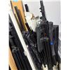 Image 2 : Bulk Commercial Tripod Stands & AV Hardware Lot - Speaker Stands & Accessories