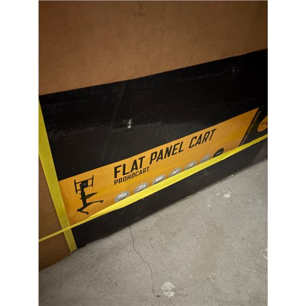 New Boxed PROHDCART Flat Panel Mobile AV Cart