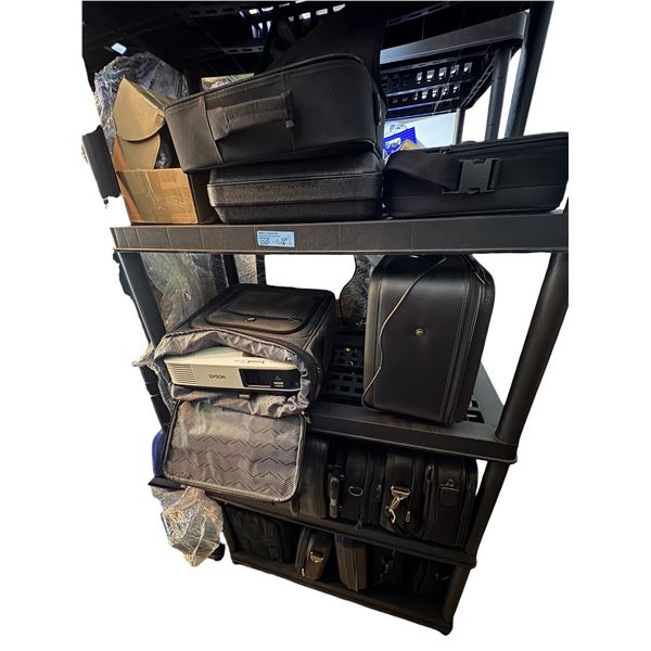 Assorted Digital Projectors & Travel Cases - DR.J Professional, Epson & Padded Bags